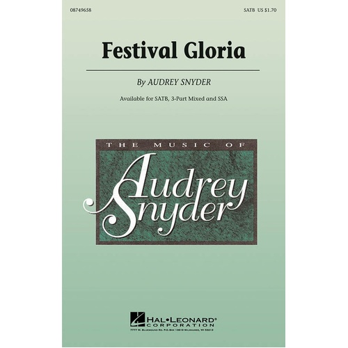 Festival Gloria SATB (Octavo)