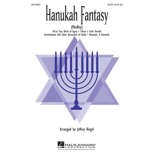 Hanukah Fantasy SATB (Octavo)