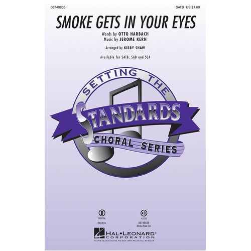 Smoke Gets In Your Eyes SSA (Octavo)