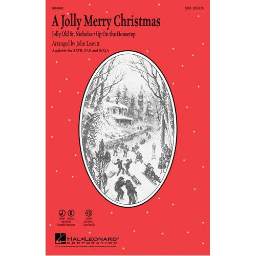 Jolly Merry Christmas Chamb Orch (Music Score/Parts)
