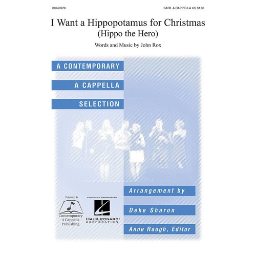 I Want A Hippopotamus For Christmas SATB (Octavo)