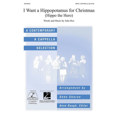I Want A Hippopotamus For Christmas SATB (Octavo)