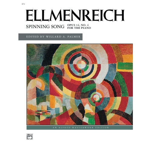 Ellmenreich Spinning Song Op 14 No 4 Piano