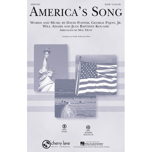 Americas Song CD (CD Only)