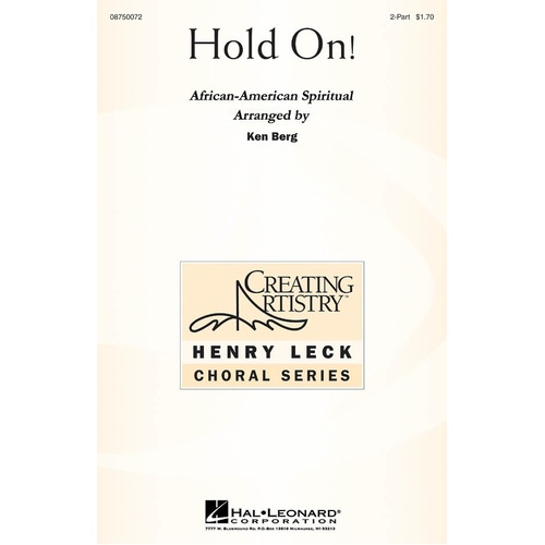 Hold On 2Pt (Octavo)