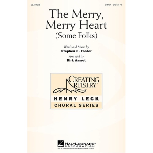Merry Merry Heart 2Pt (Octavo)