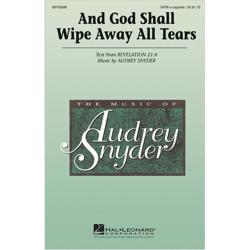 And God Shall Wipe Away All Tears SATB (Octavo)