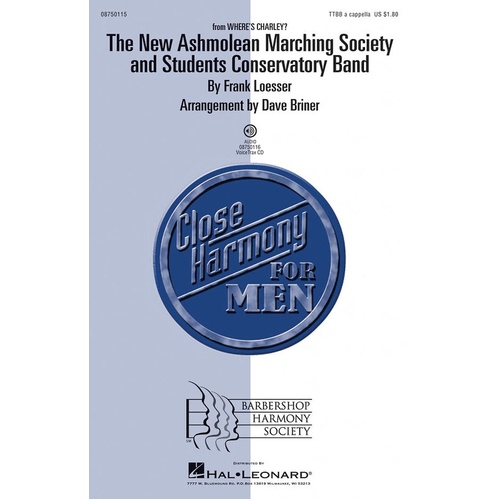 New Ashmolean Marching Society TTBB (Octavo)