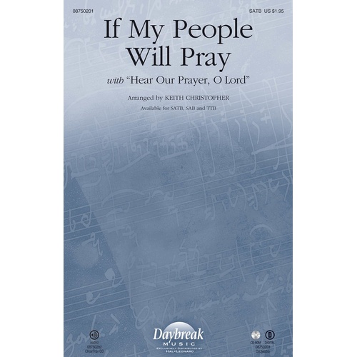 If My People Will Pray SATB (Octavo)