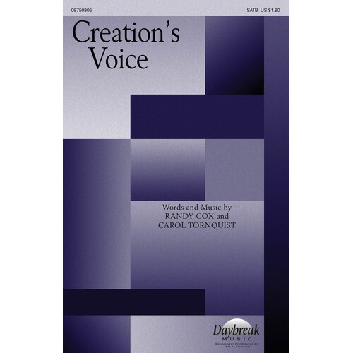 Creations Voice SATB (Octavo)