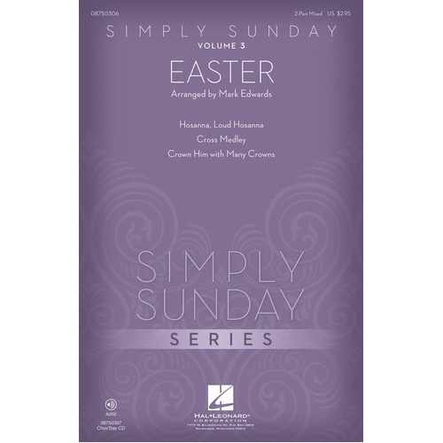 Simply Sunday Vol 3 Easter 2Pt (Octavo)