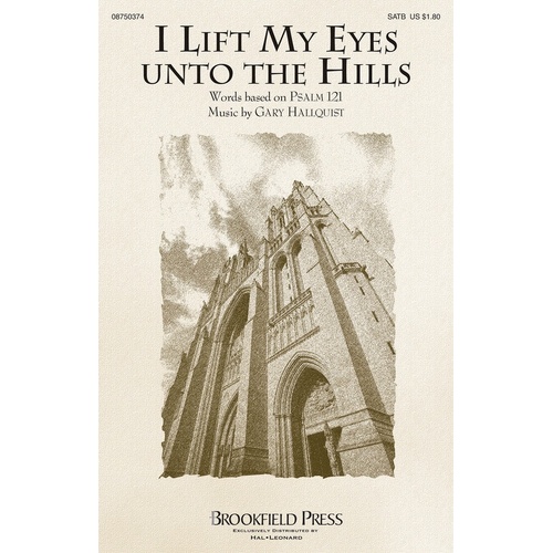 I Lift My Eyes Unto The Hills SATB (Octavo)