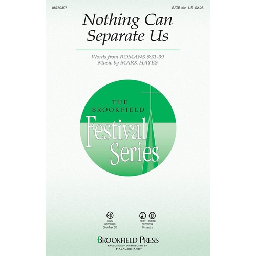 Nothing Can Separate Us ChoirTrax CD (CD Only)