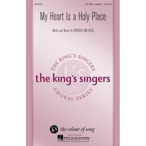 My Heart Is A Holy Place SaTTBB (Octavo)