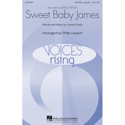 Sweet Baby James SATTB (Octavo)