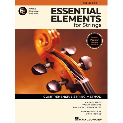 Essential Elements for Strings - Cello Book 1 by Hal Leonard