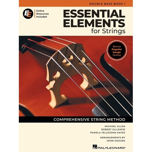 Essential Elements for Strings - Double Bass Book 1