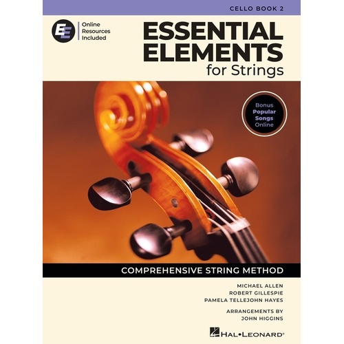 Essential Elements for Strings - Cello Book 2 by Hal Leonard