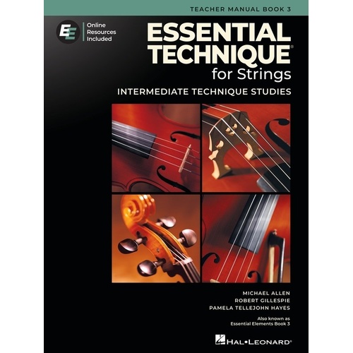 Essential Elements for Strings Teacher Manual Book 3