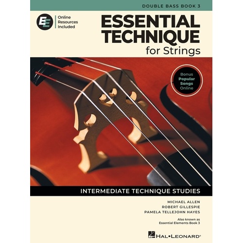Essential Technique for Strings - Double Bass Book 3