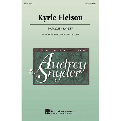 Kyrie Eleison SSA (Octavo)