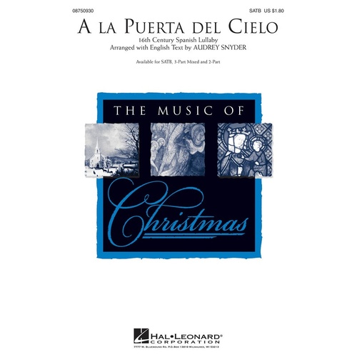 A La Puerta Del Cielo SATB (Octavo)