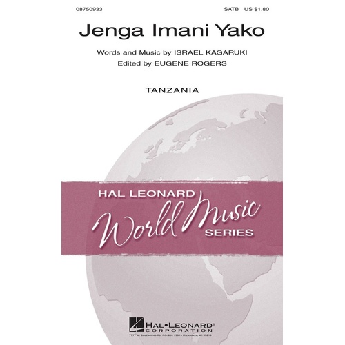 Jenga Imani Yako SATB (Octavo)