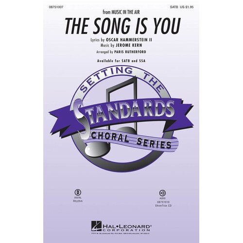 Song Is You SATB (Octavo)