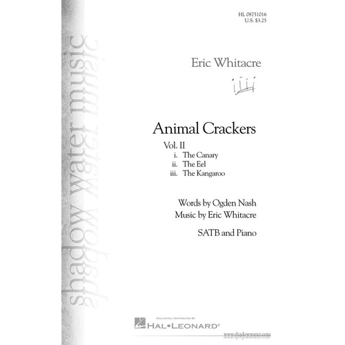 Animal Crackers Volume 2 SATB (Octavo)