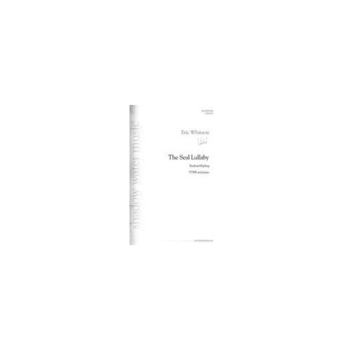 Seal Lullaby TTBB Choral Score by Shadow Water Music - 12 Pages
