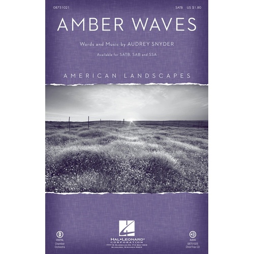 Amber Waves ChoirTrax CD (CD Only)