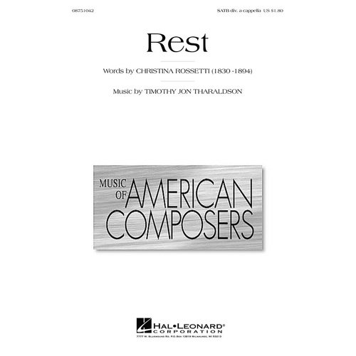 Rest SATB A Cappella (Octavo)