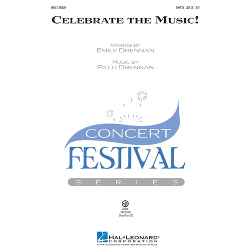 Celebrate The Music ShowTrax CD (CD Only)