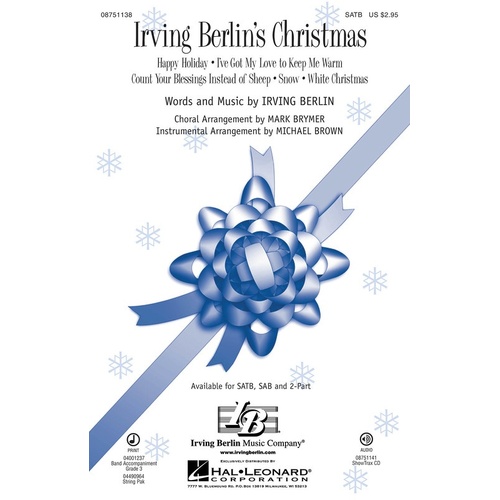 Irving Berlins Christmas ShowTrax CD (Opt Concert Band So Chl) (CD Only)
