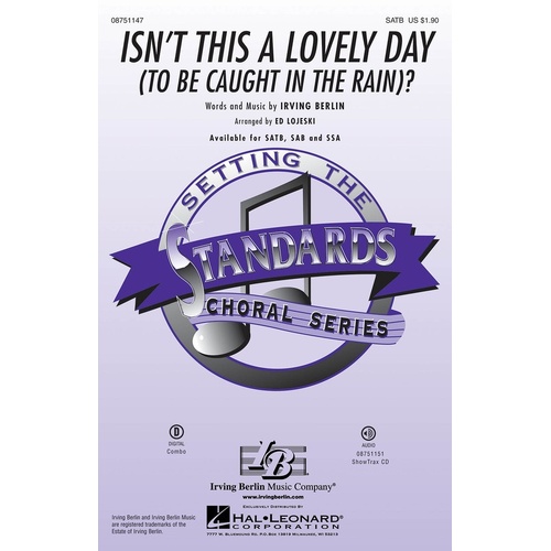 Isnt This A Lovely Day (To Be Caught In The Rain (CD Only)