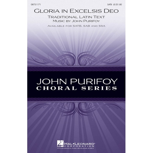 Gloria In Excelsis Deo SSA (Octavo)