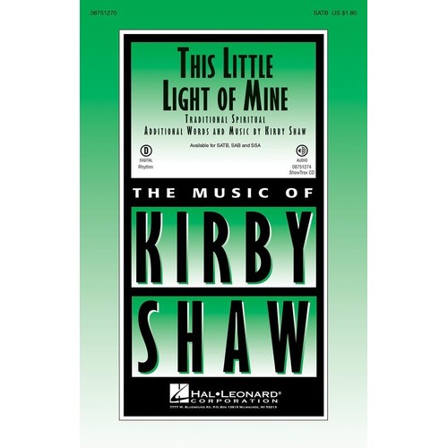 This Little Light Of Mine SATB (Octavo)