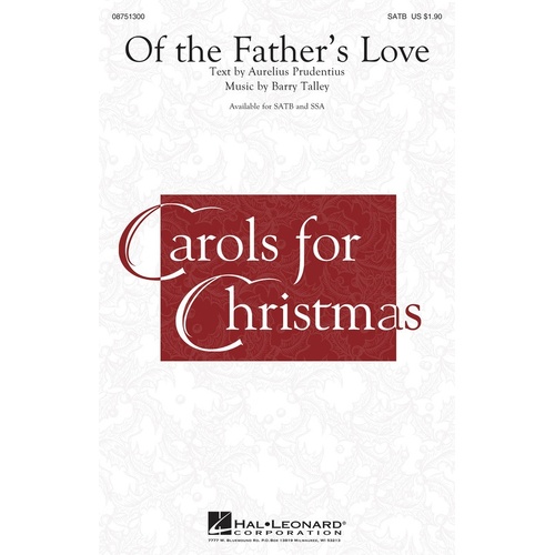 Of The Fathers Love SATB (Octavo)