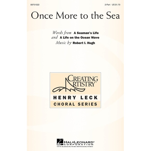 Once More To The Sea 2Pt (Octavo)
