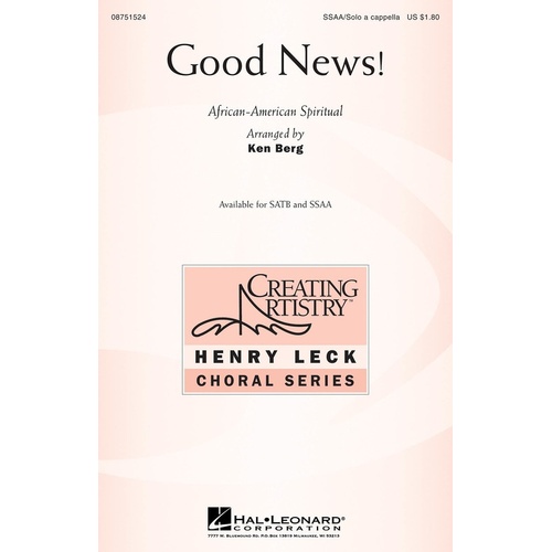Good News SSAA (Octavo)