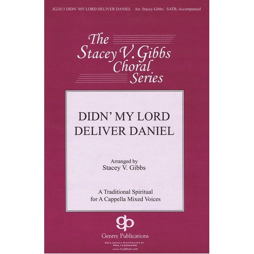 Didnt Lord Deliver SATB (Octavo)