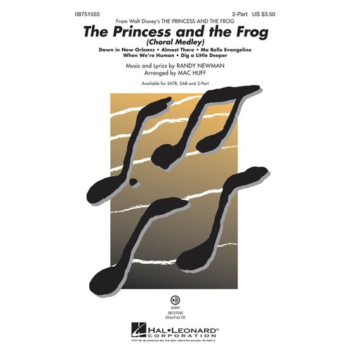 Princess And The Frog 2Pt (Octavo)