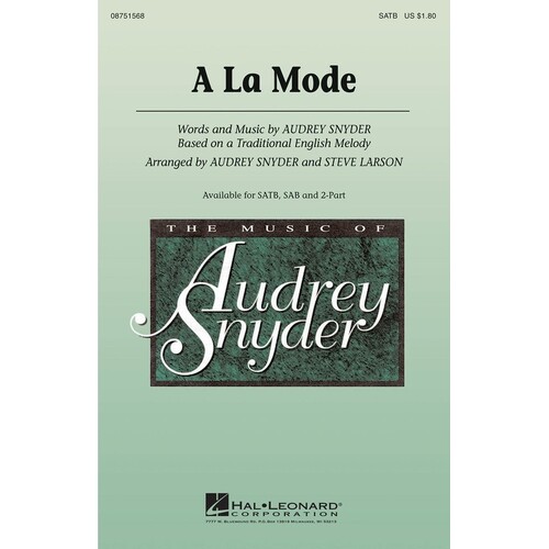 A La Mode SATB (Octavo)