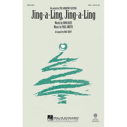 Jing A Ling Jing A Ling SSA (Octavo)