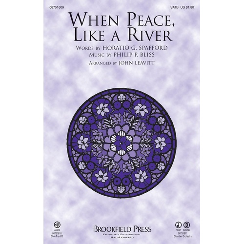 When Peace Like A River SATB (Octavo)