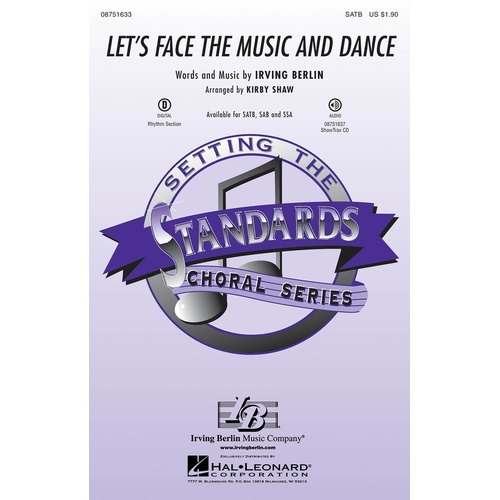 Lets Face The Music And Dance SATB (Octavo)