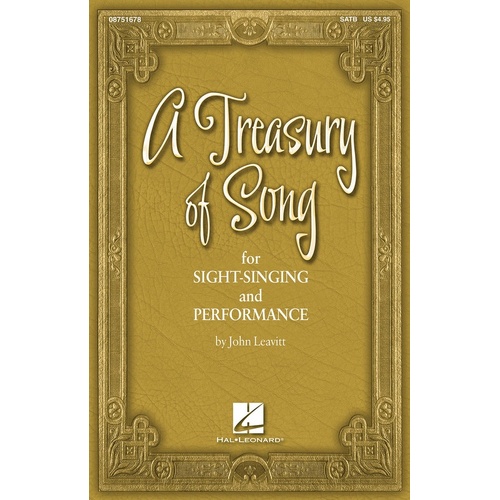 Treasury Of Song For Sight-Singing and Performance (Octavo)