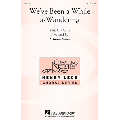 Weve Been A While Awandering SSA (Octavo)