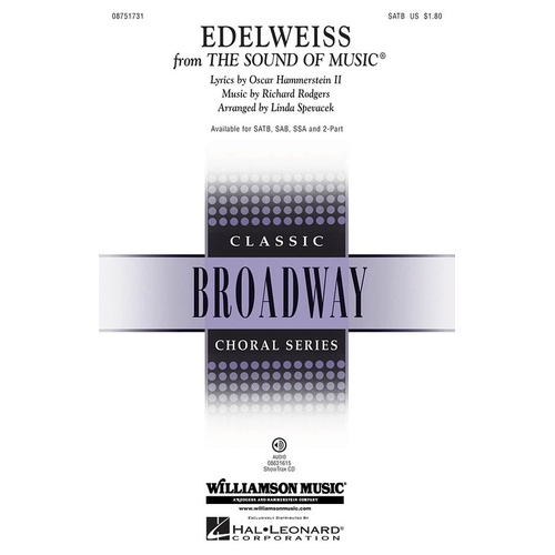 Edelweiss SAB (Octavo)