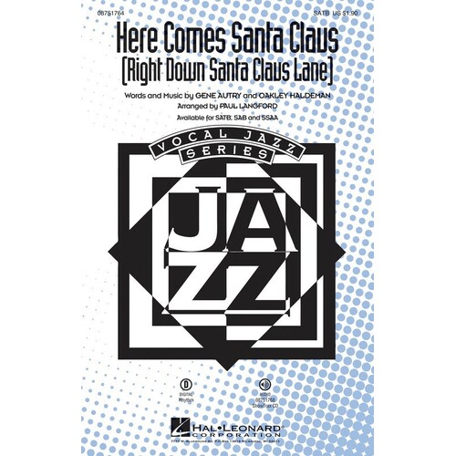Here Comes Santa Claus SAB (Octavo)